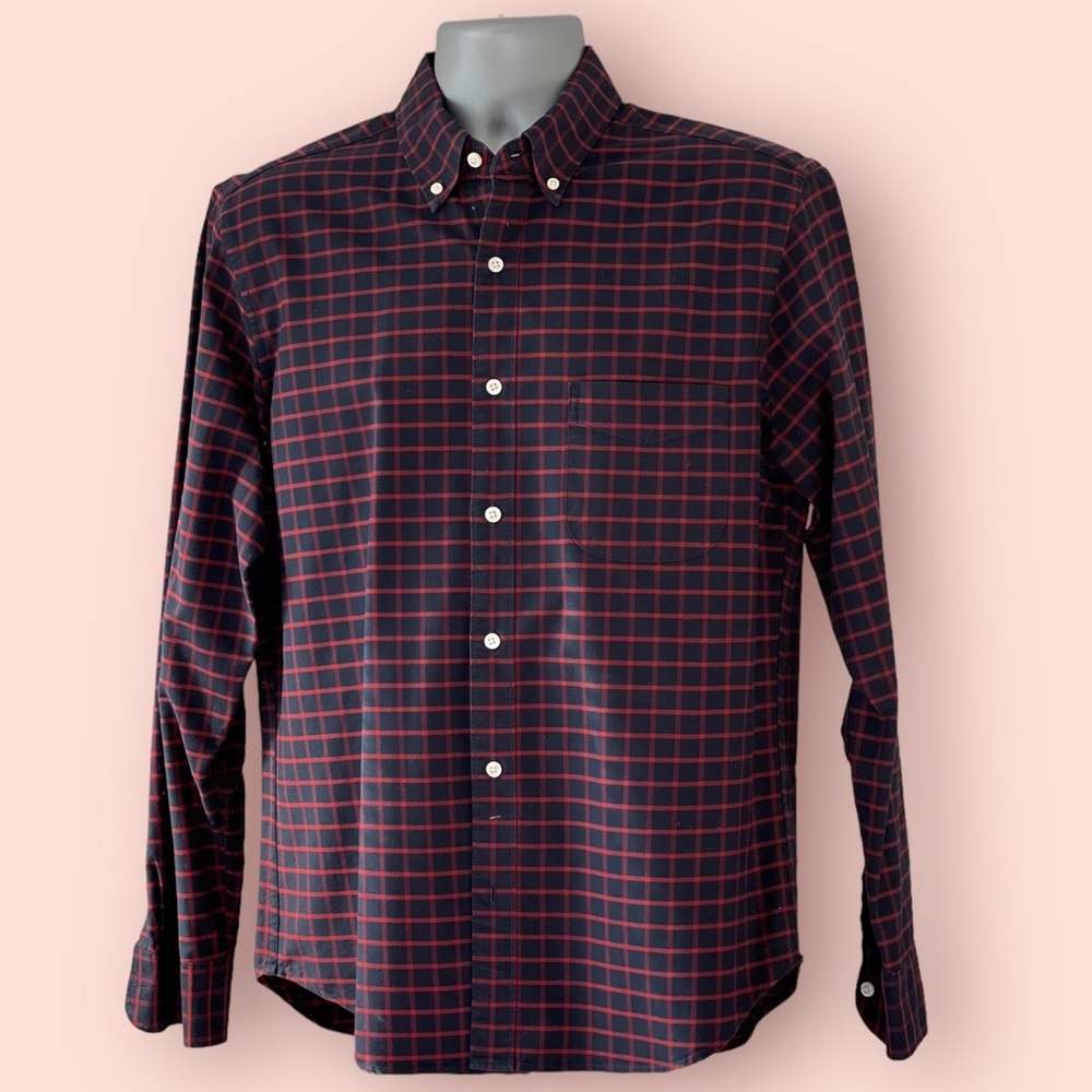 Red and Black Check Shirt